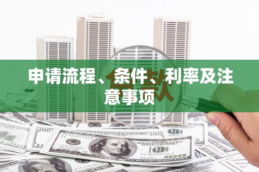 龙山申请流程、条件、利率及注意事项