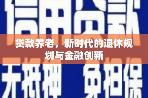 龙山贷款养老，新时代的退休规划与金融创新