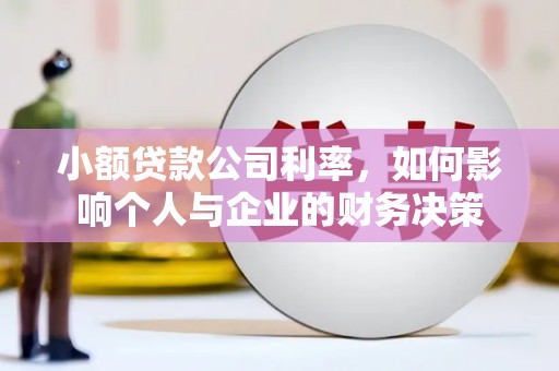 龙山小额贷款公司利率，如何影响个人与企业的财务决策
