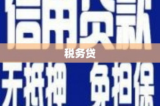 龙山税务贷