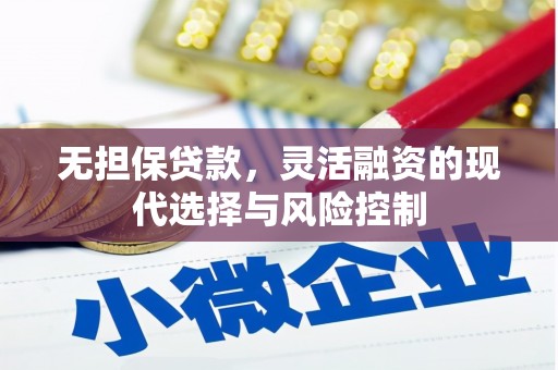 龙山无担保贷款，灵活融资的现代选择与风险控制