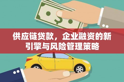 龙山供应链贷款，企业融资的新引擎与风险管理策略