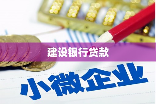 龙山建设银行贷款