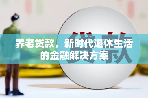 龙山养老贷款，新时代退休生活的金融解决方案