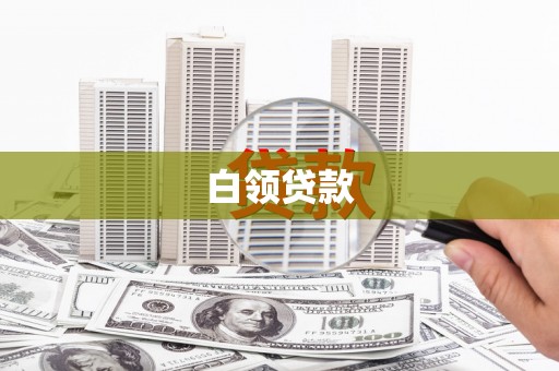 龙山白领贷款