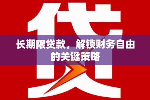 龙山长期限贷款，解锁财务自由的关键策略
