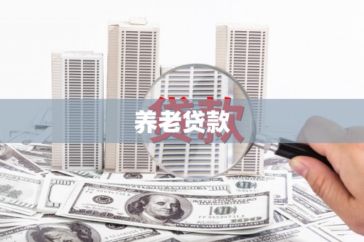 龙山养老贷款