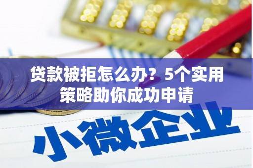 龙山贷款被拒怎么办？5个实用策略助你成功申请