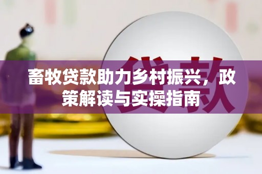 龙山畜牧贷款助力乡村振兴，政策解读与实操指南