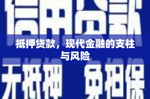 龙山抵押贷款，现代金融的支柱与风险