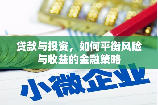 龙山贷款与投资，如何平衡风险与收益的金融策略