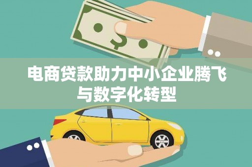 龙山电商贷款助力中小企业腾飞与数字化转型