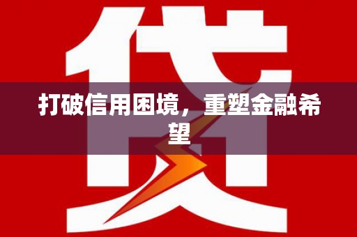龙山打破信用困境，重塑金融希望